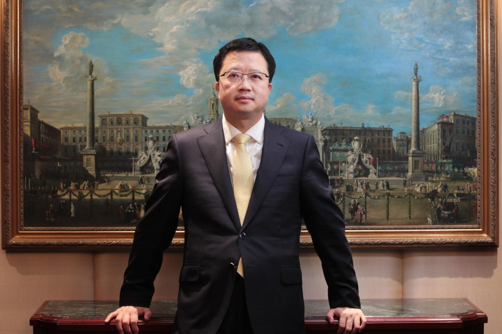 Liang Xinjun said that after the acquisition, Fosun will have sufficient cash flow for new investments using its own money. Photo: Thomas Yau