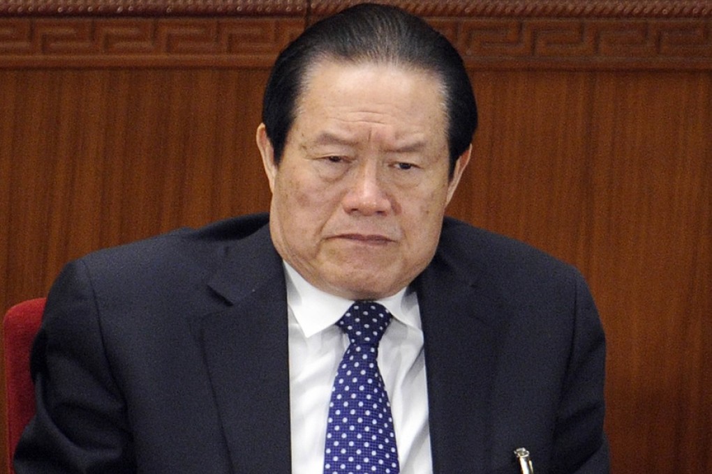 Under scrutiny - former domestic security chief Zhou Yongkang. Photo: AFP