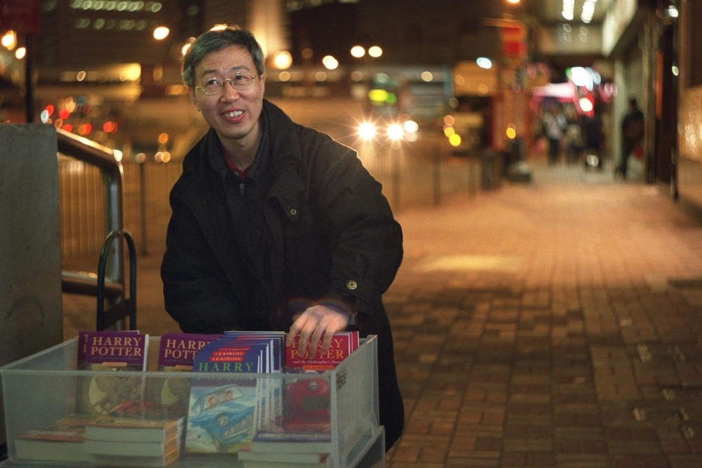 In 2002, Chan Hing-to was selling Harry Potter books on the street. Photo: Oliver Tsang