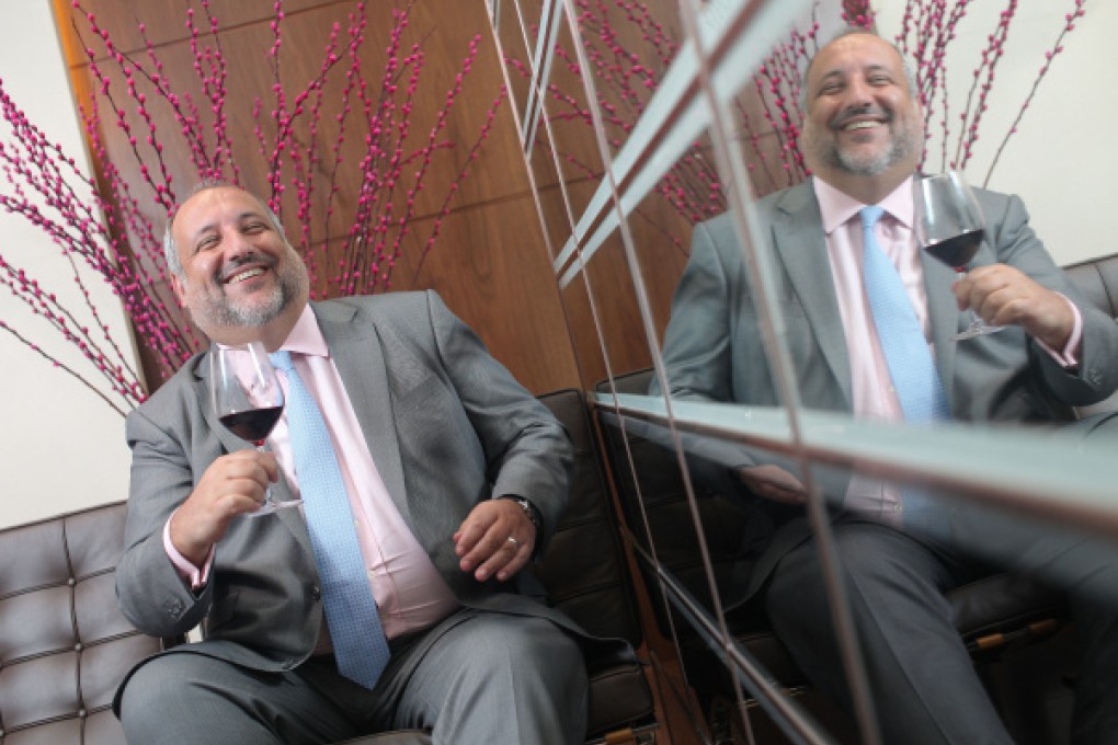 Simon Staples, sales director of Berry Bros & Rudd, which has an online platform called BBX. Photo: Paul Yeung