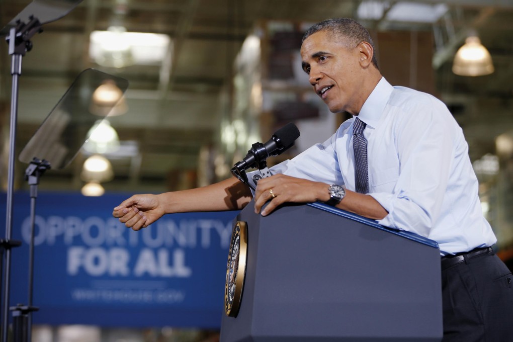 US President Barack Obama's move to raise the minimum wage for new federal contract workers may kill jobs in the country. Photo: AP