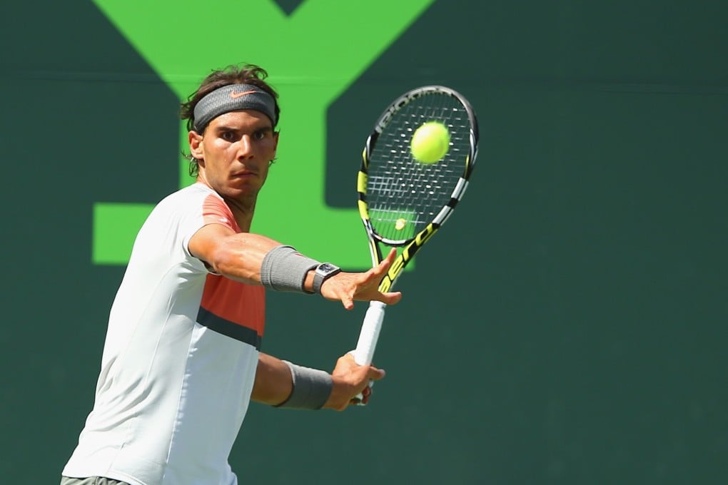 Rafael Nadal is looking forward to playing on his favourite surface again. Photo: AFP