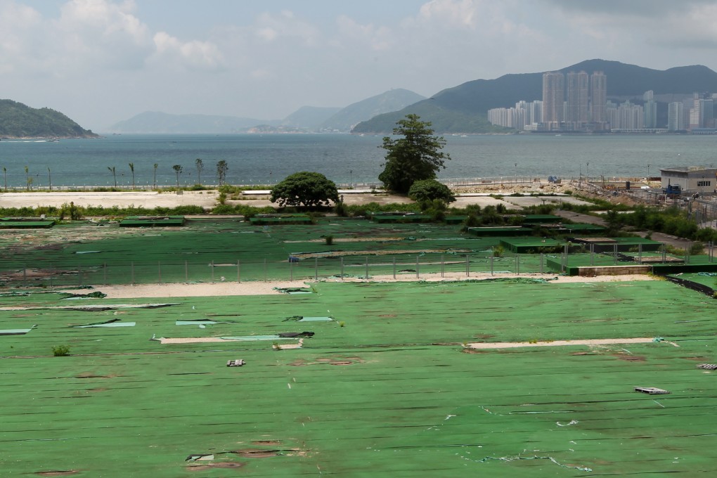 A government site in Tseung Kwan O. Photo: Nora Tam
