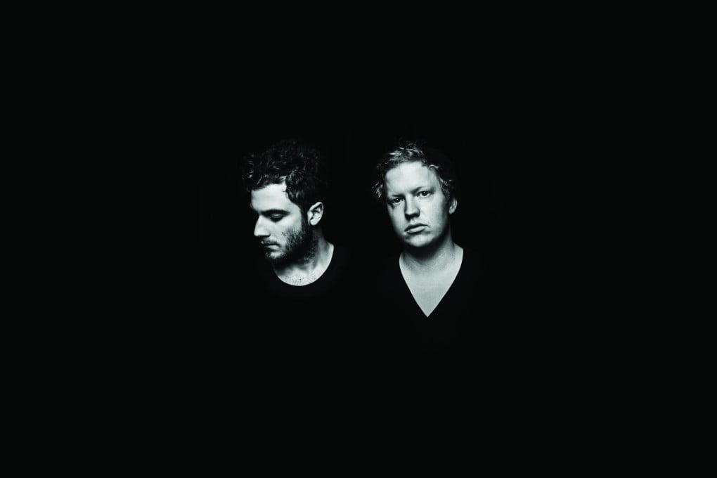Nicolas Jaar (left) and Dave Harrington.