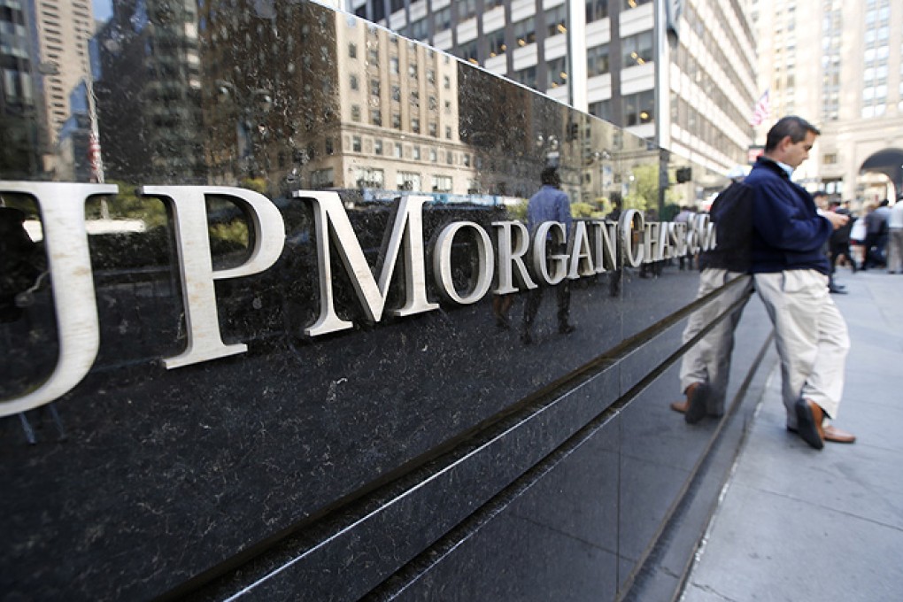 JPMorgan Chase offices on Park Avenue in Manhattan, New York. Photo: AP