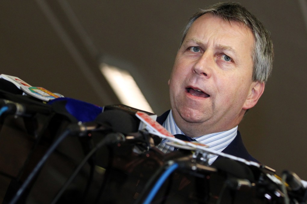 Professor Peter William Mathieson, University of Hong Kong Vice-chancellor.