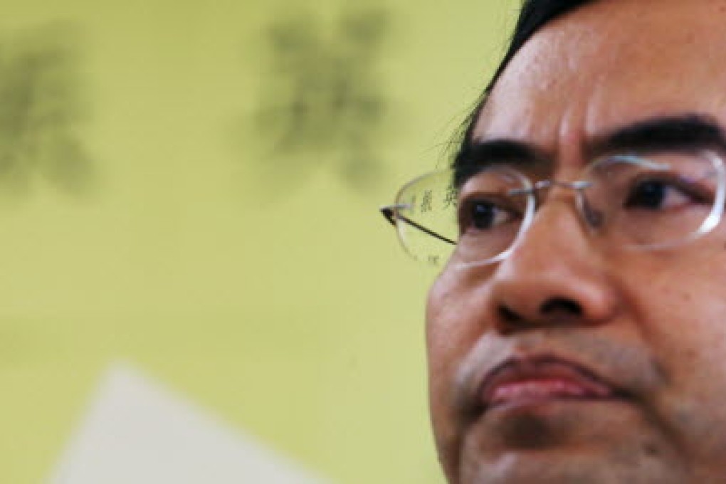 Professional Teachers' Union president Fung Wai-wah. Photo: Sam Tsang