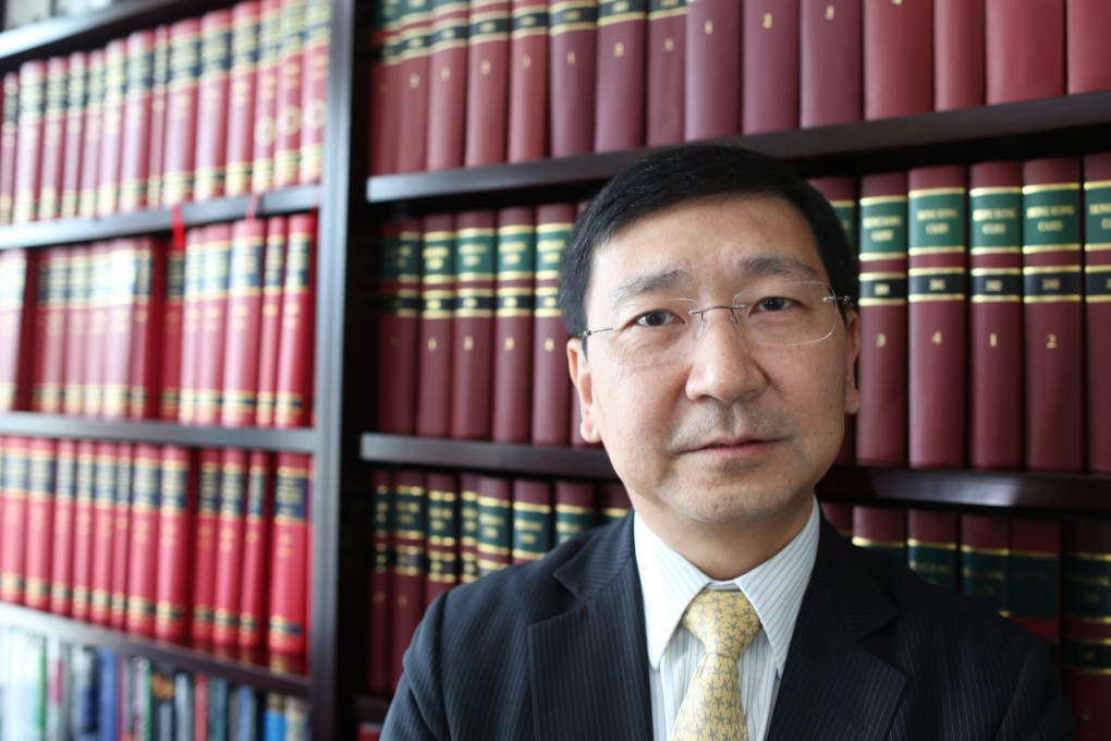 Professor Johannes Chan Man-mun, dean of the HKU’s law faculty, says how members are chosen is more important than size of selection committee. Photo: Dickson Lee