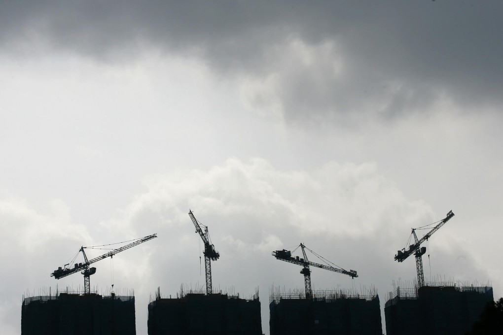 Government figures show 17,610 flats will be completed in Hong Kong this year, 113 per cent more than in 2013. Photo: Bloomberg