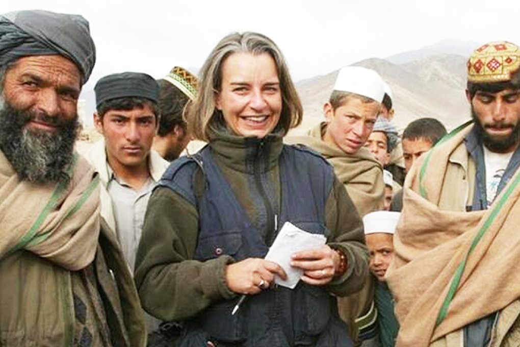 Niedringhaus on assignment in Afghanistan. Photo: SCMP Pictures