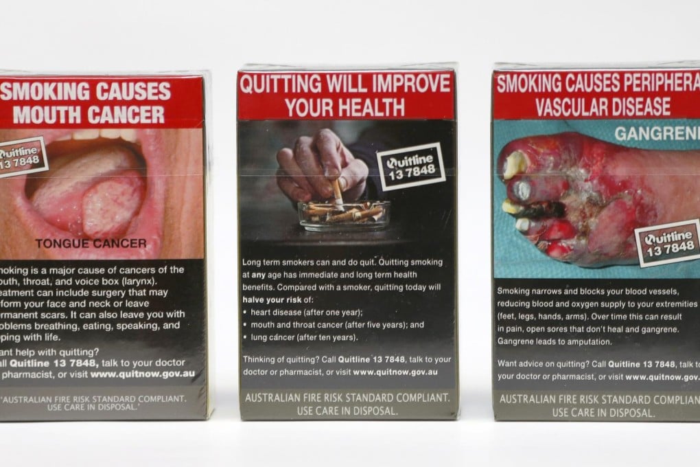 British authorities said on Thursday standardised plain packaging might be introduced in England by May next year. Photo: Reuters