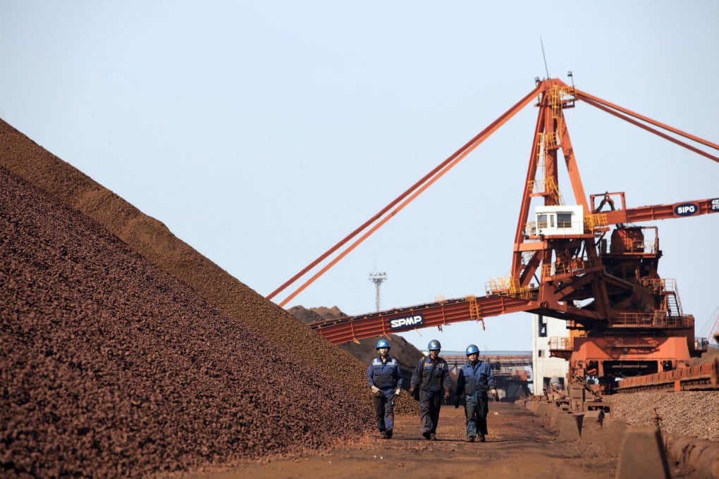 China's iron ore imports are expected to increase 6.3 per cent to 850 million tonnes this year, about half of which will come from Australia. Photo: Bloomberg