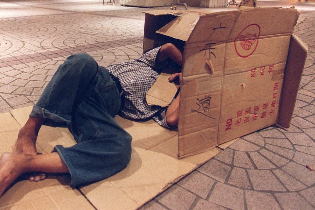 A recent City University study determined that Hong Kong has 1,414 homeless people - substantially more than the last government tally of 674. Photo: SCMP