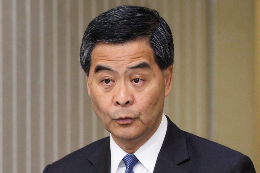 Chief Executive Leung Chun-ying