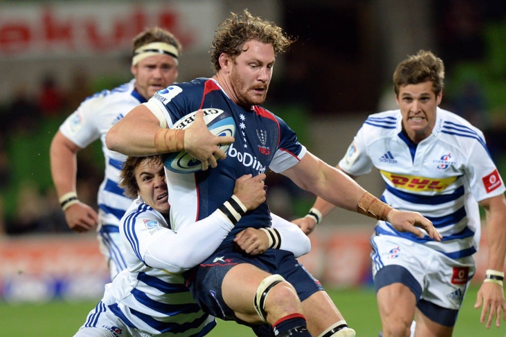 Scott Higginbotham in action for the cash-strapped Melbourne Rebels. Photo: AFP