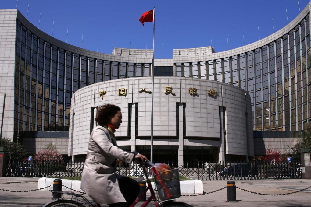 China is dealing with a surge in credit from shadow banking.