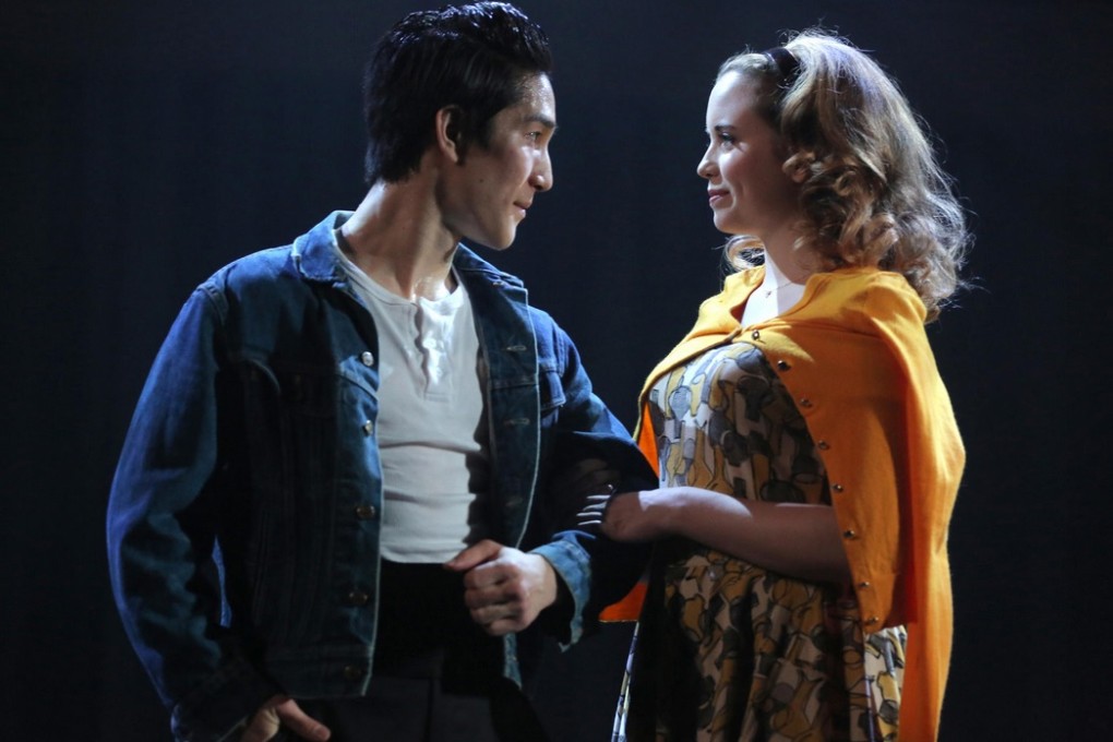 Horibe with Phoebe Strole as Lee's wife Linda. Photos: Courtesy of Joan Marcus