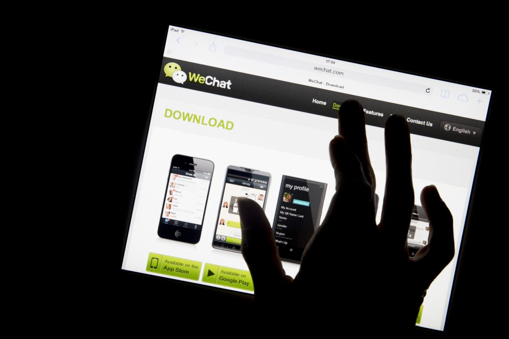 Tencent has launched games under its WeChat platform and is eyeing a bigger share of the US$22 billion mobile market. Photo: Bloomberg