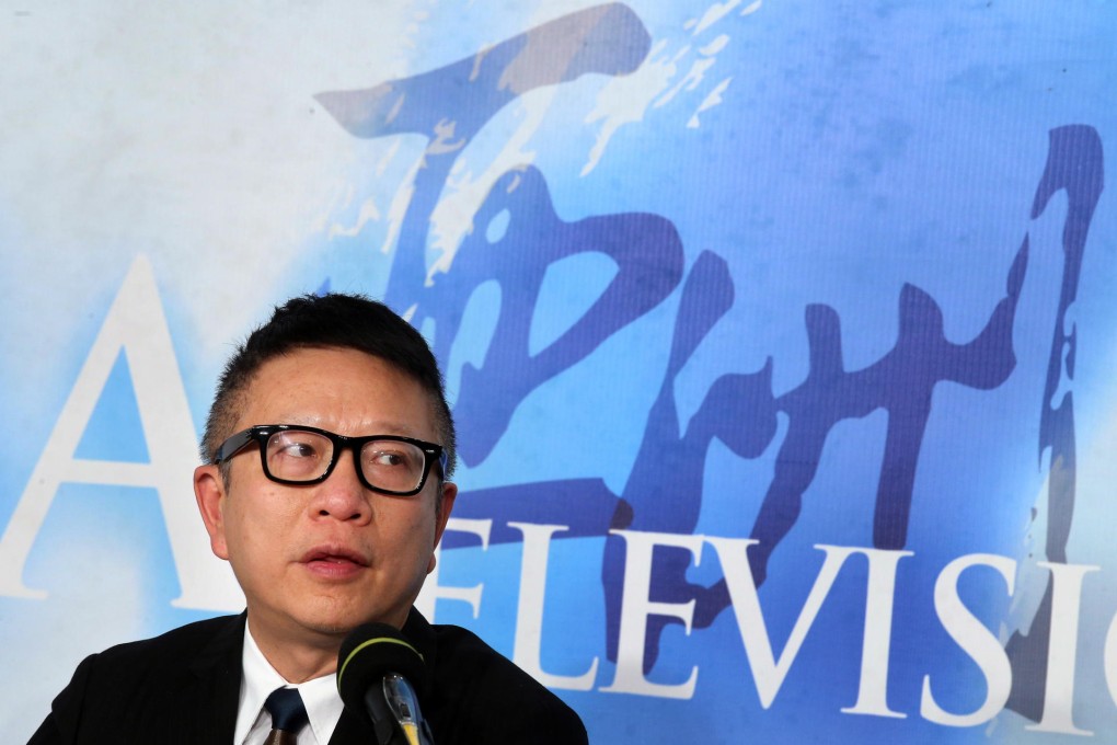 Ip Ka-po, the new executive director of ATV, defended the station's reliance on re-runs to fill airtime. Photo: David Wong