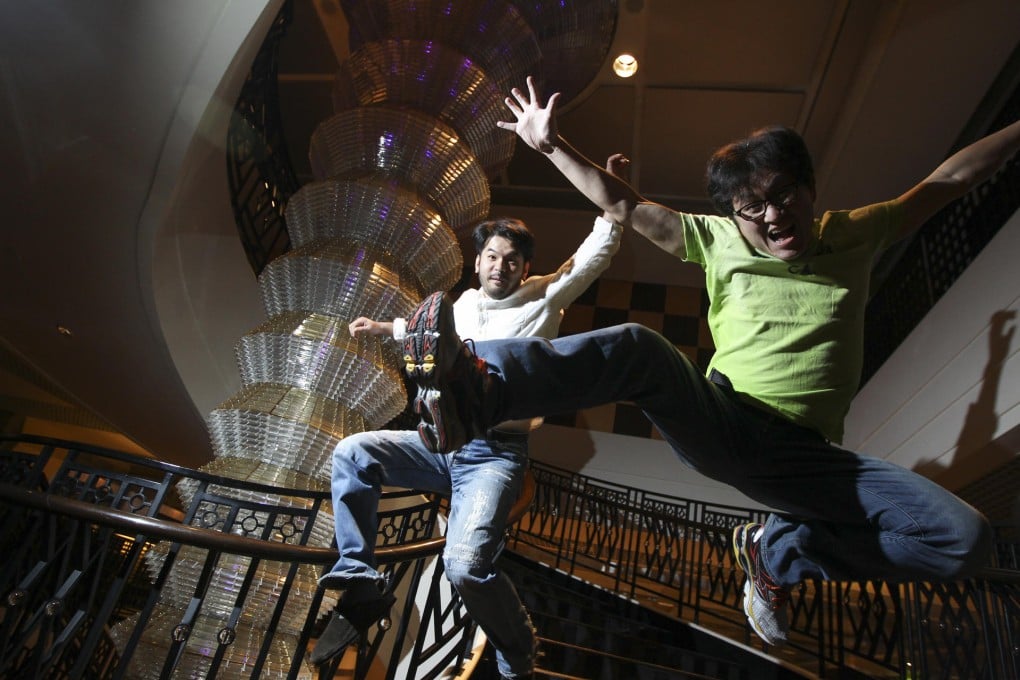 Taiwanese director Lai Chun Yu (left) and producer Su Chao-pin.Photo: Felix Wong