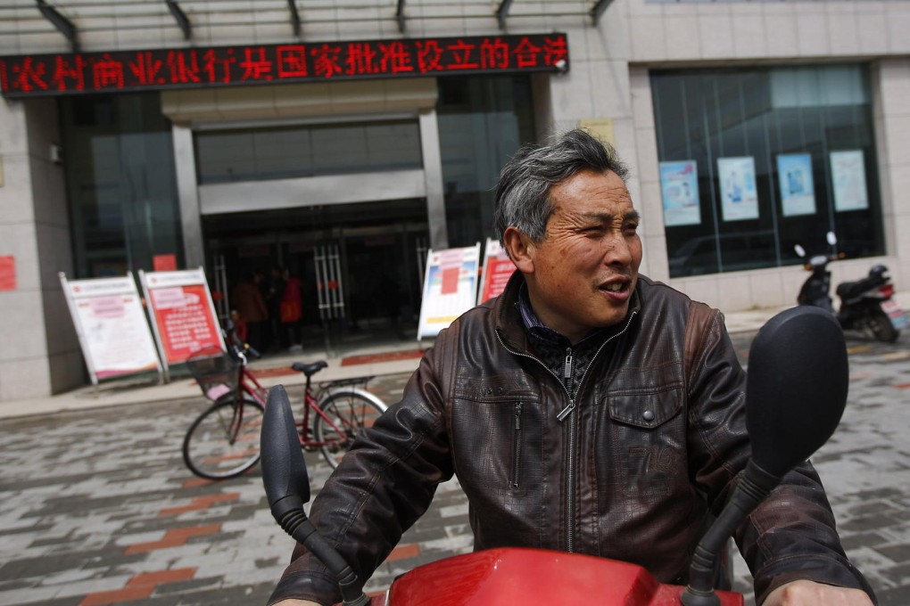 Jiangsu Sheyang Rural Commercial Bank was hit by insolvency rumours. Photo: Reuters