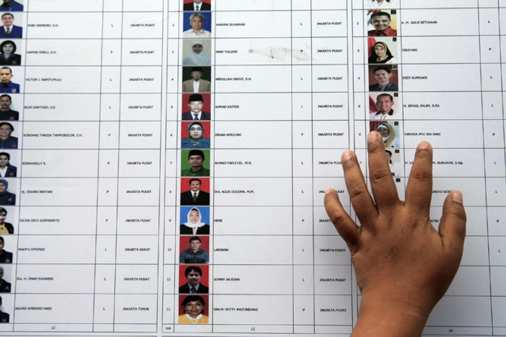 Some 230,000 candidates are competing nationwide for about 20,000 local and national legislative seats in the world's third-largest democracy. Photo: Reuters