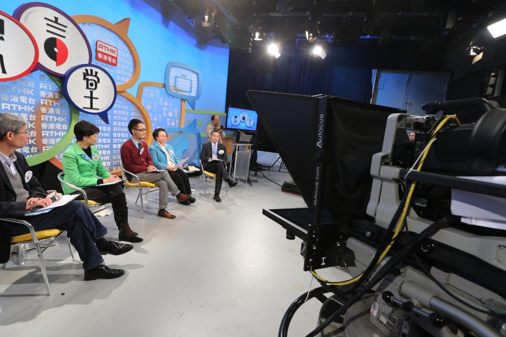 A debate on an RTHK radio programme: whether or not the electorate should have the right to nominate future Chief Executive candidates.