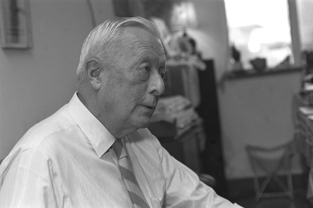 British civil servant and writer Austin Coates. Photos: SCMP