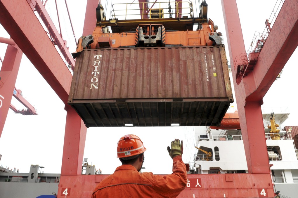 Imports fell 11.3 per cent in March after rising 10.1 per cent in February. Photo: Reuters