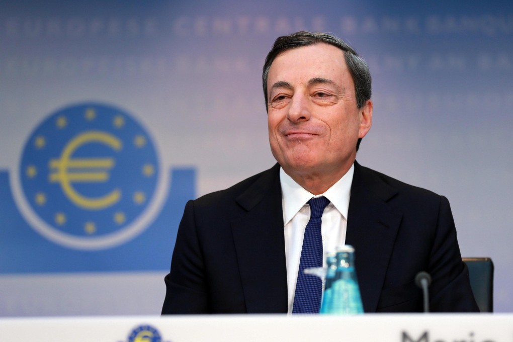 Mario Draghi may have the QE arrow in his quiver, but will he use it? Photo: Xinhua