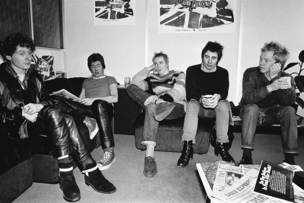 Glen Matlock with the Sex Pistols (fourth from left) until 1977, when he was replaced by Sid Vicious. Photos: Corbis