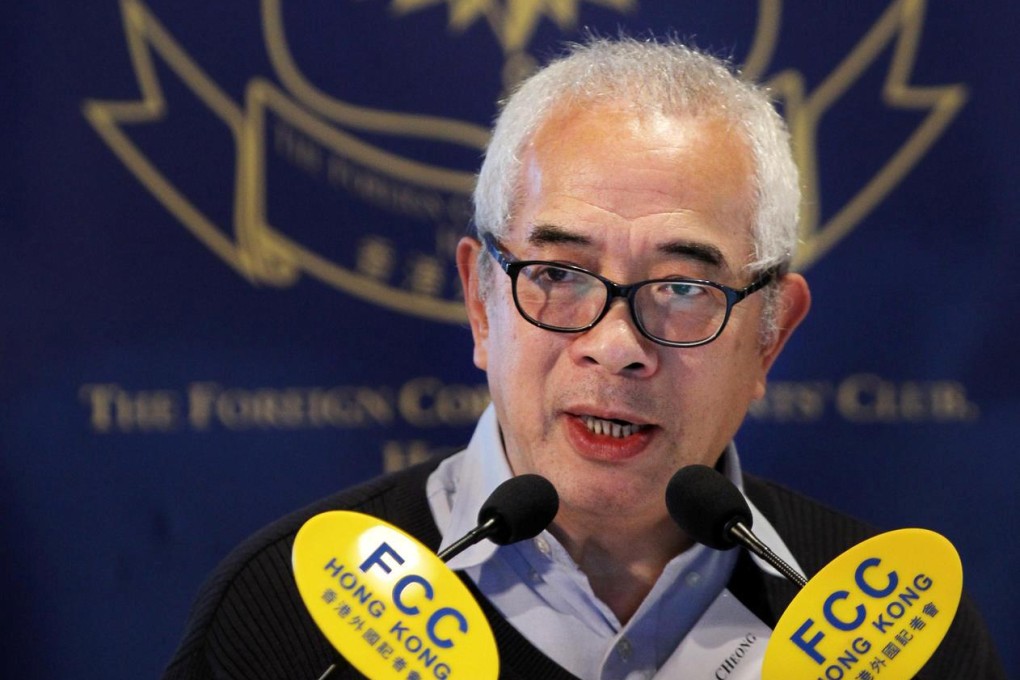 Ching Cheong targets Beijing yesterday. Photo: Edward Wong