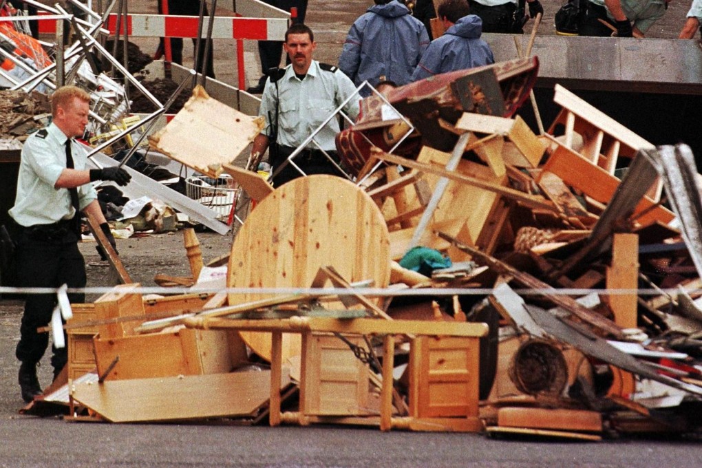 The blast was so strong, some bodies were never found. Photo: AFP