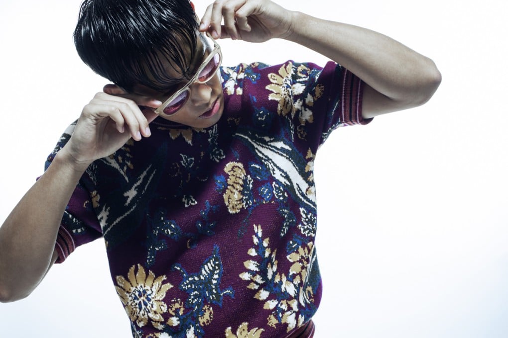 Jumper (HK$9,250) and sunglasses, both by Prada (inquiries: 2845 6678).