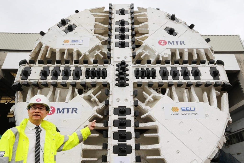 High-tech gear such as this tunnel boring machine make large-scale construction projects possible in the heart of the city. Photo: K.Y. Cheng