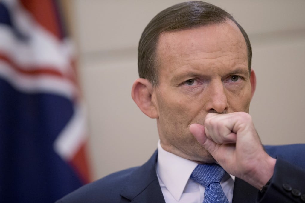 Australian Prime Minister Tony Abbott appeared to step back from his comments on Friday when he voiced great confidence that signals from the "black box" had been detected. Photo: AP