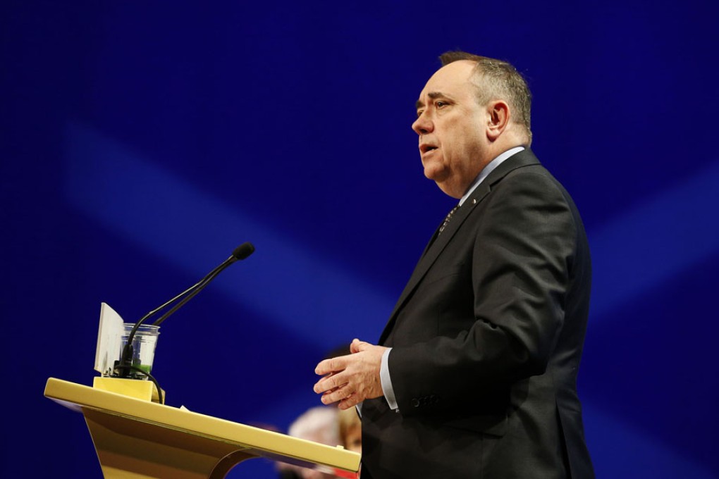 Scottish First Minister Alex Salmond