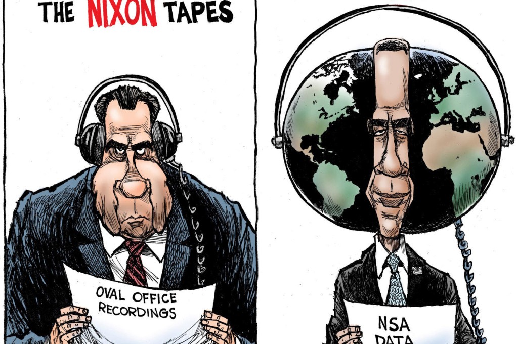 One of Kevin Siers' award-winning cartoons. Photo: AP