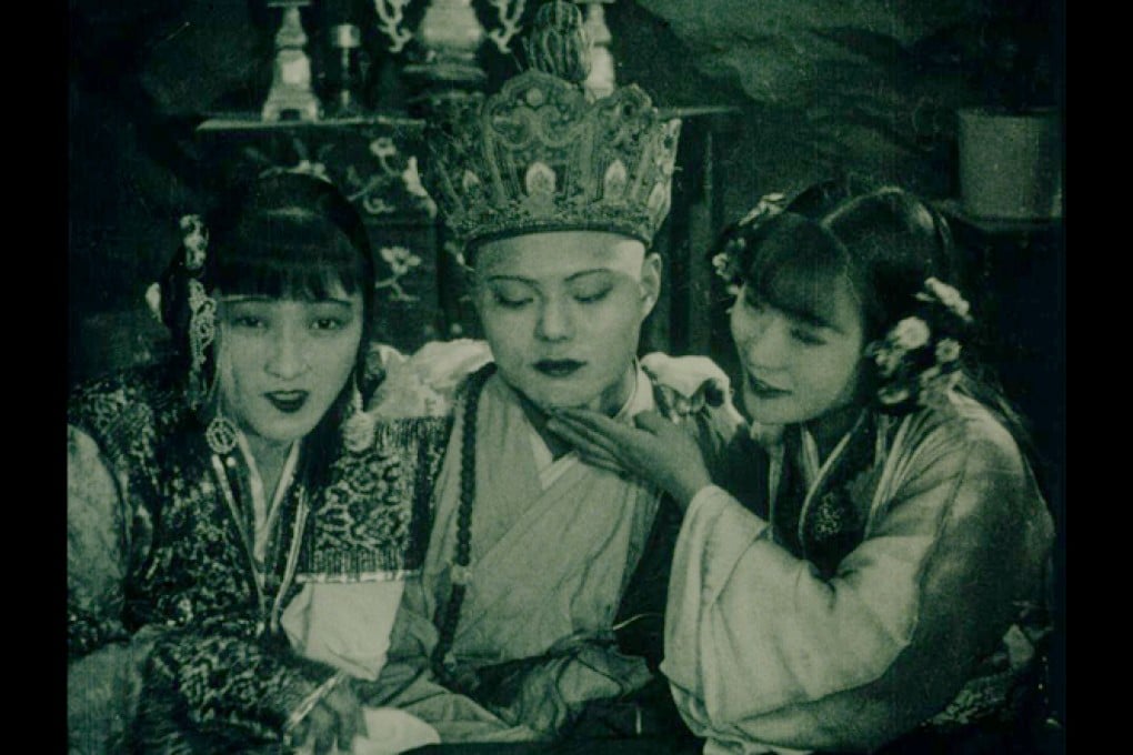 This handout film-still photo shows a scene from the Chinese silent movie "Pan si dong" from the year 1927. Photo: AFP