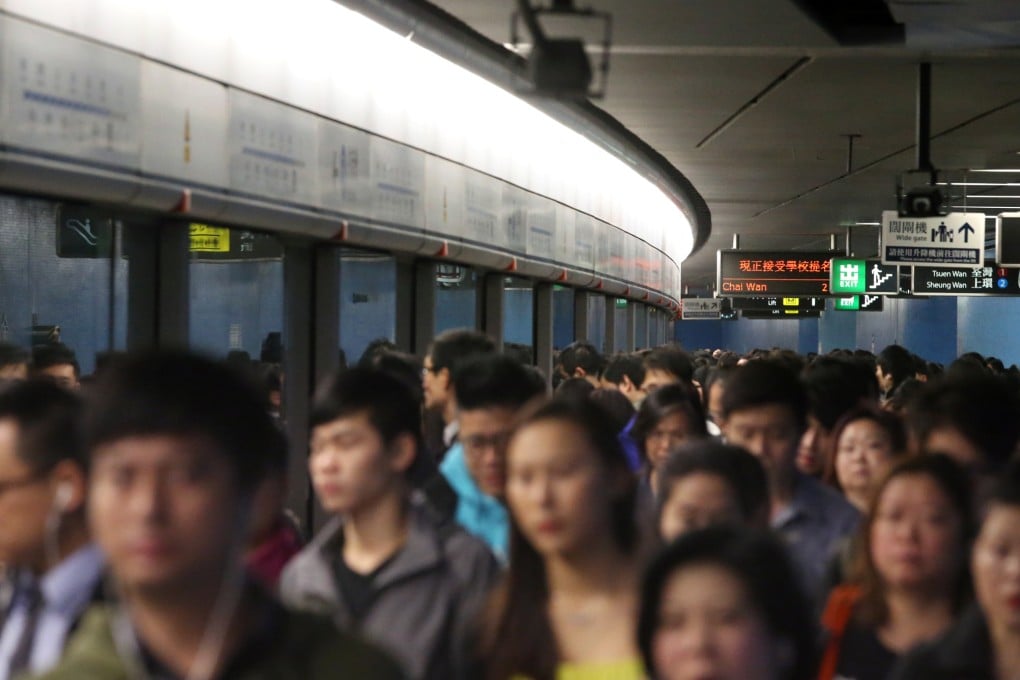 Commuters might find their destinations a lot more colourful, based on an alternative station map that has gone viral on the internet. Photo: K.Y. Cheng
