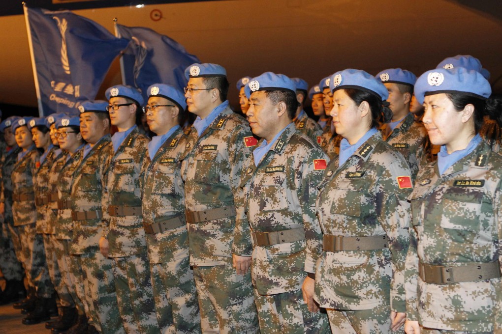 Chinese peacekeepers arrive in Bamako, Mali. Photo: Xinhua