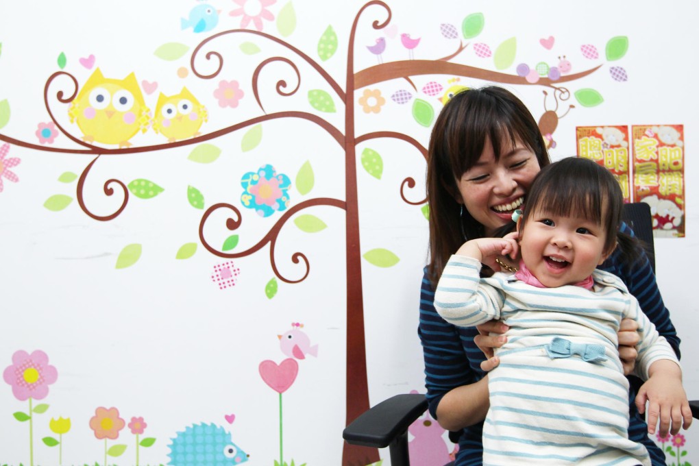 Mandy Chang and her 20-month-old daughter Stephanie Huang. Photos: Nora Tam