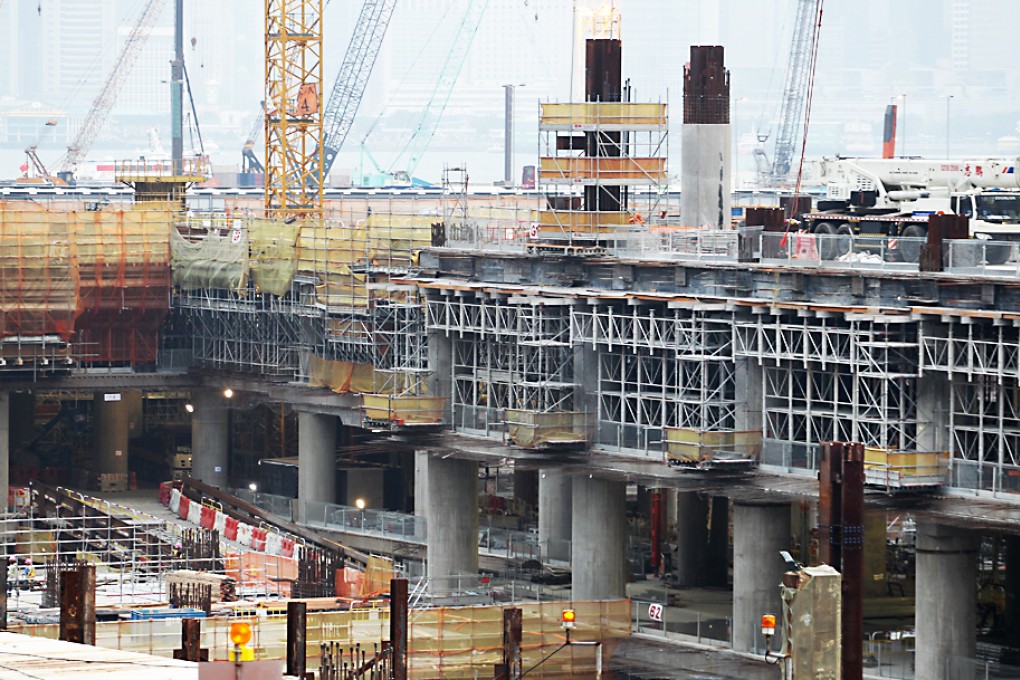 The MTR Corporation announced that the HK$67 billion Express Rail Link between Hong Kong and Guangzhou will be delayed for two years and won't be opened until 2017. Photo: Edward Wong