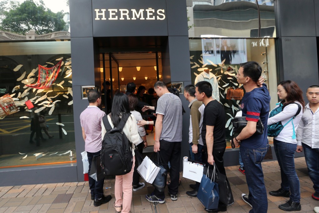 The huge influx of mainland shoppers has caused a major expansion of designer and luxury stores.