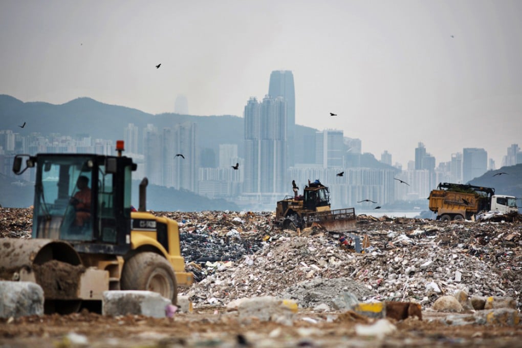 The city's landfills are filling up. Photo: Bloomberg