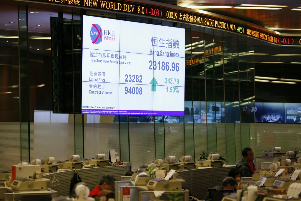 Sales of ILAS tend to follow the fortunes of the stock market, suggesting that policyholders treat them as an investment product. Photo: Bobby Yip