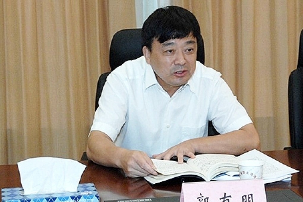 Guo Youming, deputy governor of Hubei province. Photo: SCMP Pictures