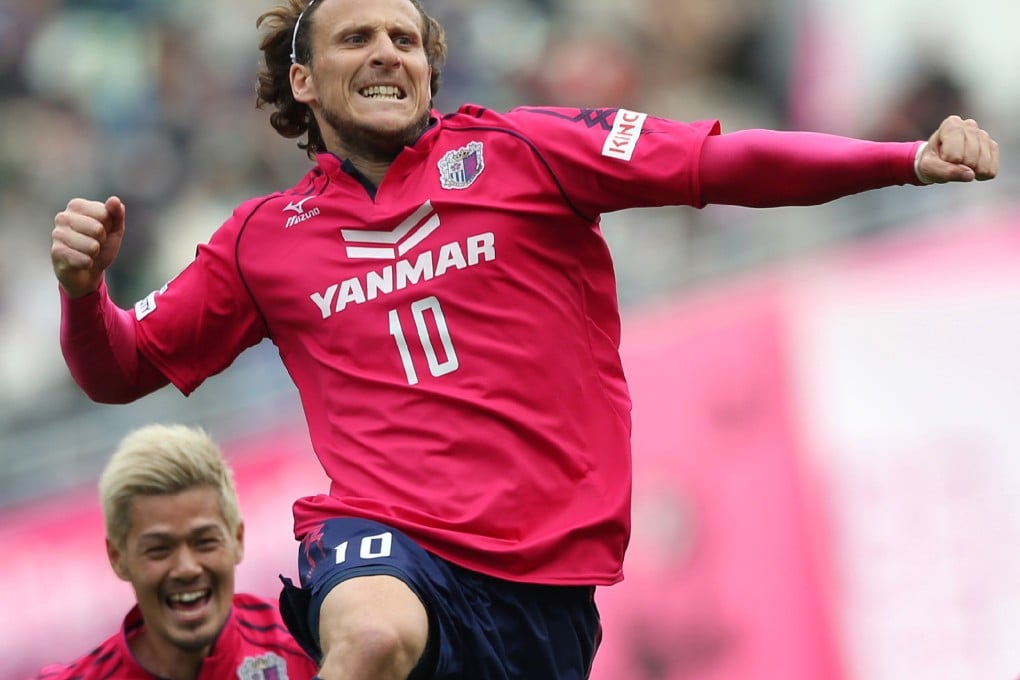 Former Manchester United forward Diego Forlan was the hero for Cerezo Osaka in the AFC Champions League. Photo: AFP