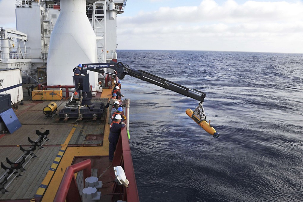 Australia may use more powerful sonar equipment after the US Navy’s Bluefin 21 found nothing after covering more than 80 per cent of the seabed search zone. Photo: Reuters