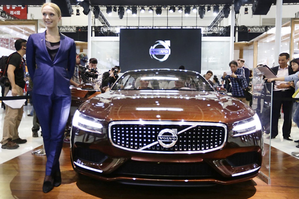 Volvo's first-quarter sales rose 9.5 per cent from a year earlier to 108,170 vehicles, pushed by a 25 per cent jump in China. Photo: Reuters